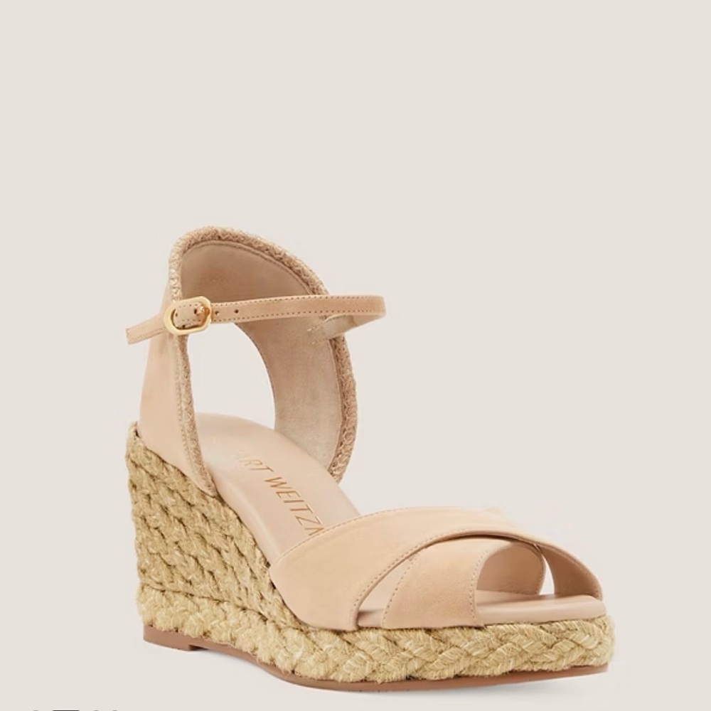 STEWART WEITZMAN MIRELA II ESPADRILLE WEDGE